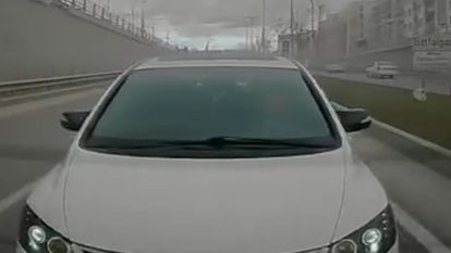 Makas Atan Sürücüye Sosyal Medya İhbarı Ceza