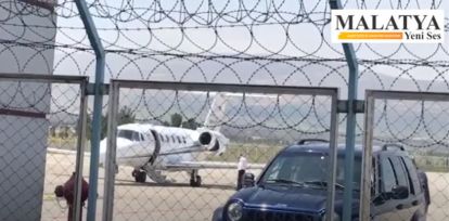 Bakanın Arızalanan Uçağı Malatya'ya Acil İniş Yaptı