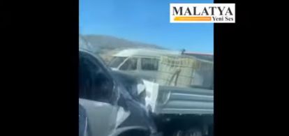 Malatya'da zincirleme kaza: 21 yaralı