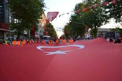 Malatya'da 15 Temmuz Kortej Yürüyüşü Yapıldı