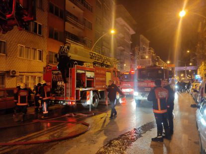 Malatya'da yangın; 5 Suriyeli hastaneye kaldırıldı