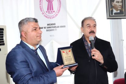 Akçadağ ESO'da Şahin güven tazeledi