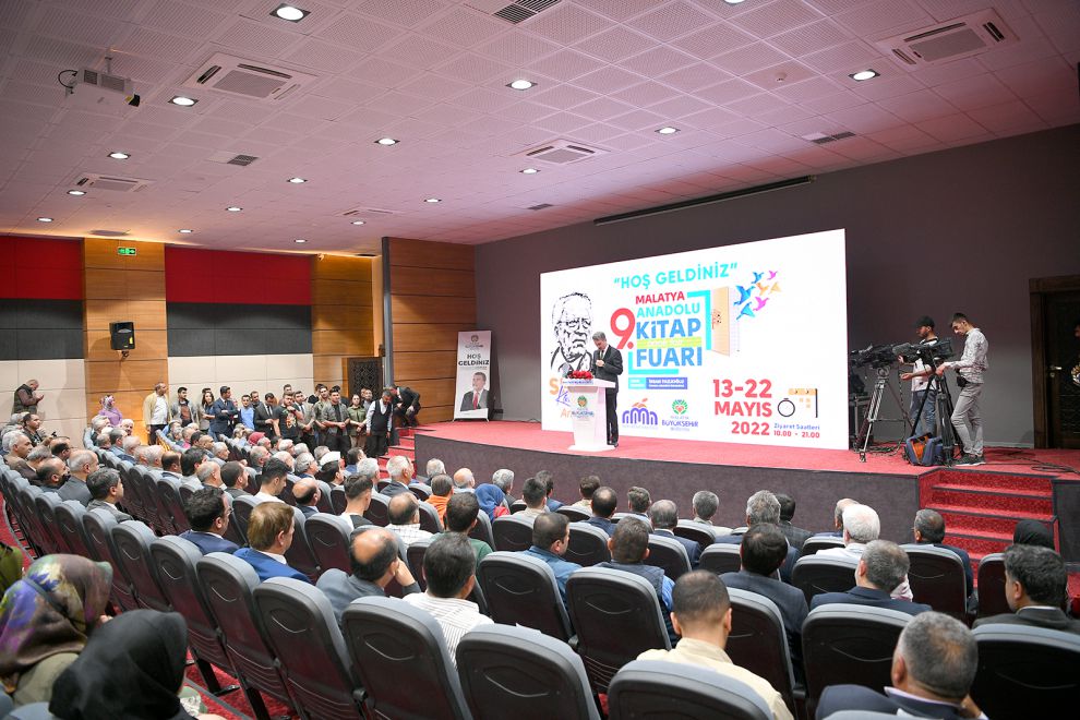 9.Malatya Anadolu Kitap ve Kültür Fuarı 2 Yıl Sonra Açıldı