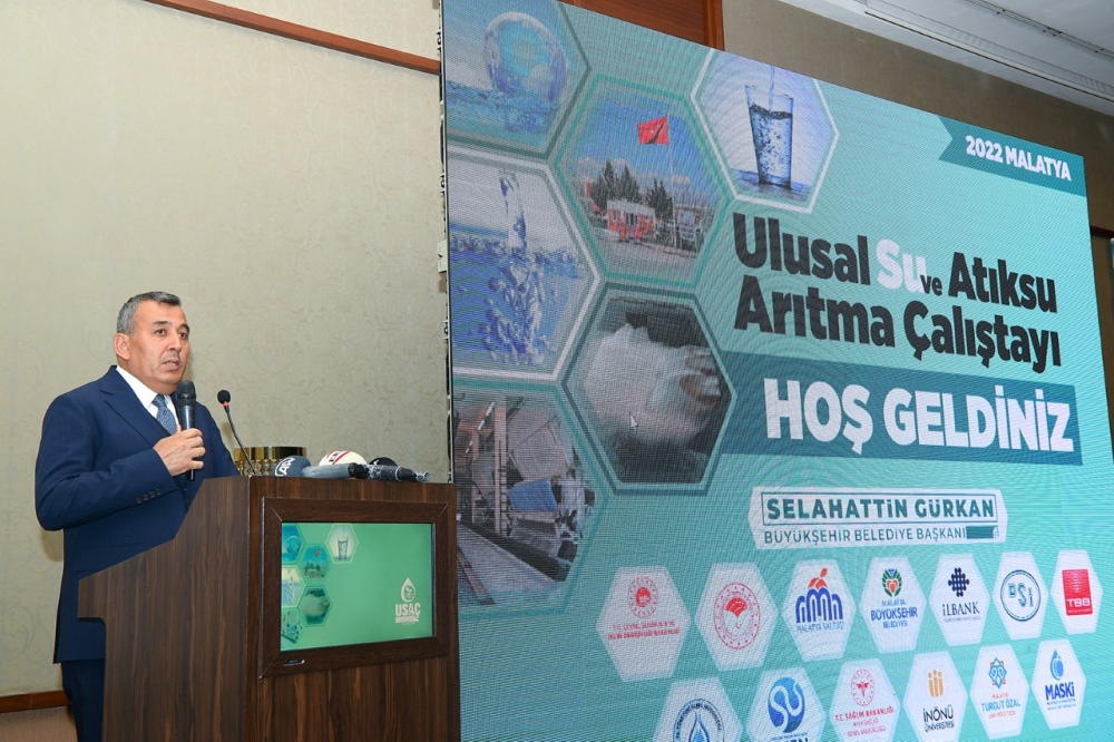 Malatya Büyükşehir Belediyesi Su ve Kanalizasyon İdaresi (MASKİ) Genel Müdürlüğü tarafından, 26 – 27 Mayıs 2022 tarihleri arasında gerçekleştirilen ‘Ulusal Su ve Atıksu Arıtma Çalıştayı’ açılış programı ile başladı.