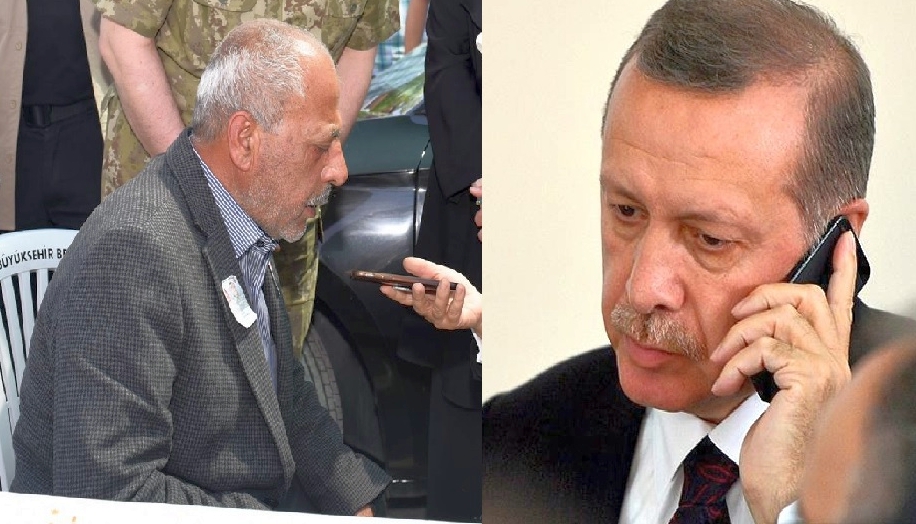 Cumhurbaşkanı Recep Tayyip Erdoğan, Malatyalı Şehit Piyade Sözleşmeli Er Celal Tekedereli’nin babası  Cevat Tekedereli’yi arayarak  taziyelerini bildirdi.