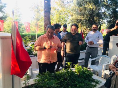 MHP'den şehit mezarlarına bayram ziyareti