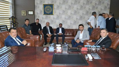 Vali Şahin ve Başkan Gürkan'dan Yeni Malatyaspor'a ziyaret