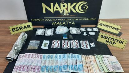 Narkotik operasyonunda 2 kişi tutuklandı