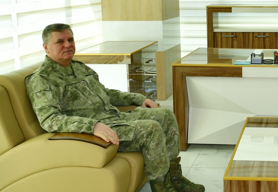 2.Ordu Kurmay Başkanı ve Malatya Garnizon Komutanı Tümgeneral Selami Arslan, Hatay’da bulunan Barış Kalkanı Harekat Bölgesi Komutanlığına