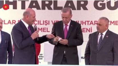 Pütürge'nin Osmanlı Muhtarlık Mührü Erdoğan'da