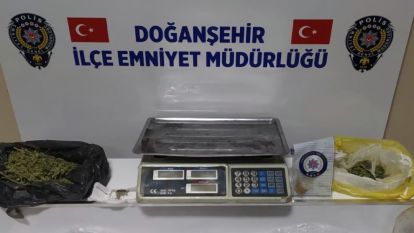 Doğanşehir'de uyuşturucu operasyonu, 1 tutuklama