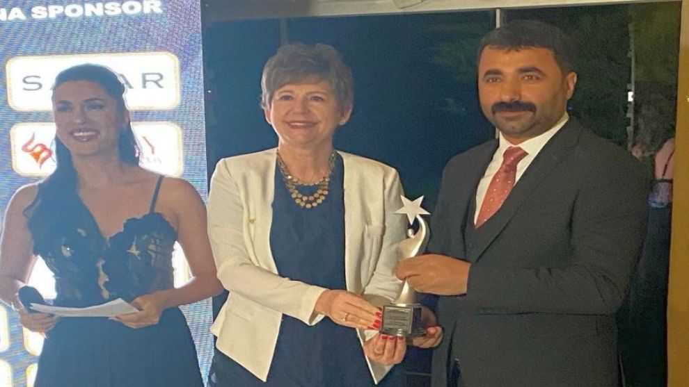 MHP İl Başkanı Samanlı’ya Yılın en başarılı il başkanı ödülü