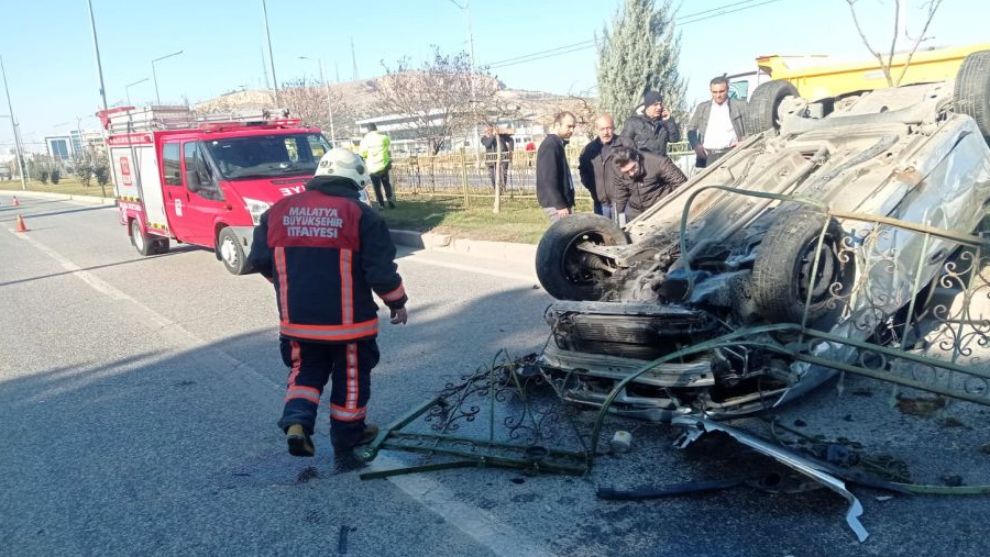 3 trafik kazasında 5 kişi yaralandı