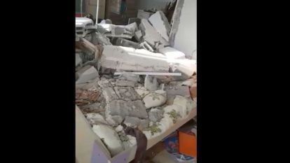 Belediyenin 1 yıllık bile olmayan konutlarının deprem sonrası rezalet manzarası
