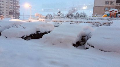 Malatya'da 24 saat kar yağışı görünüyor