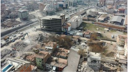 Deprem sonrası Malatya - Çavuşoğlu Mahallesi - Turgut Temelli Caddesi (VİDEO)