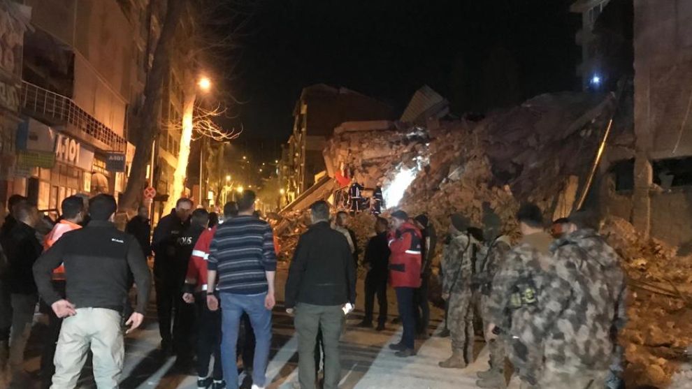 4,5 büyüklüğündeki depremde Malatya'da 1 bina yıkıldı