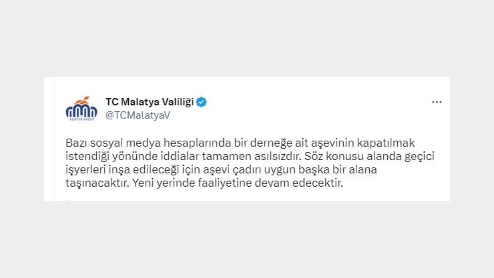 Malatya Valiliği 'den Kılıçdaroğlu ve Karamollaoğlu'na yalanlama