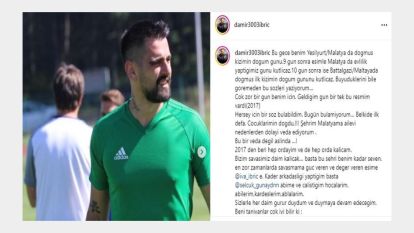 Yeni Malatyaspor Sportif Direktöründen Duygu Dolu Veda