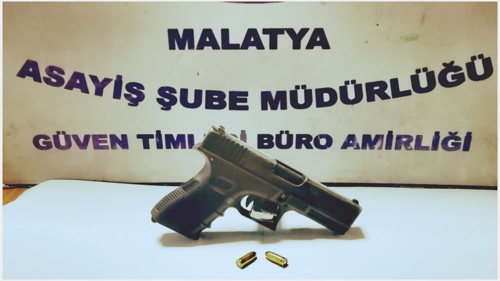 Malatya'da 1 haftada 21 silah ele geçirildi, 39 firari yakalandı