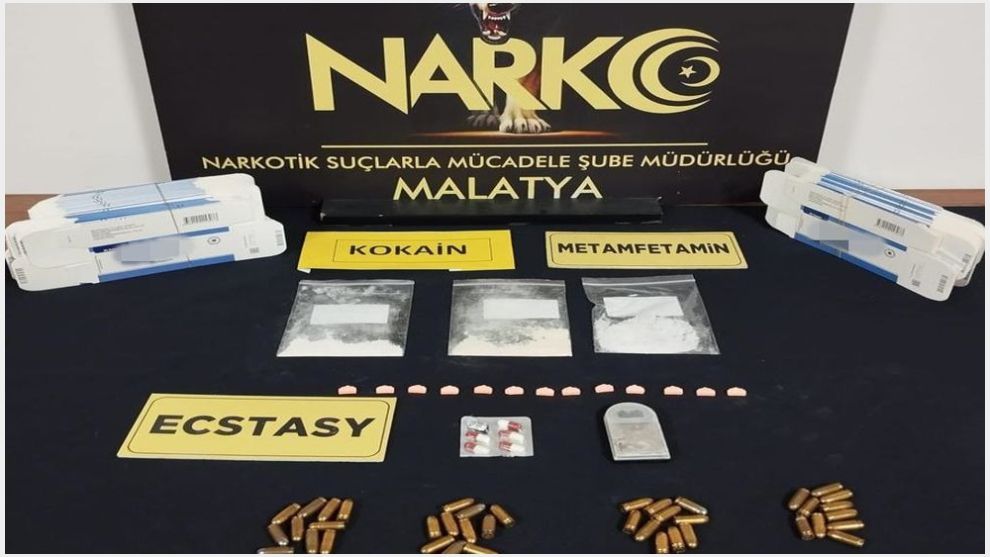 Malatya'da 7 günde 63 kişiye uyuşturucudan işlem yapıldı