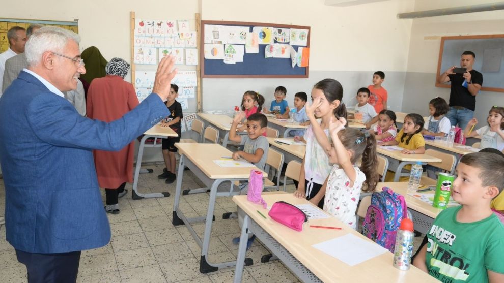 Güder'den öğrencilere ilk gün ziyareti