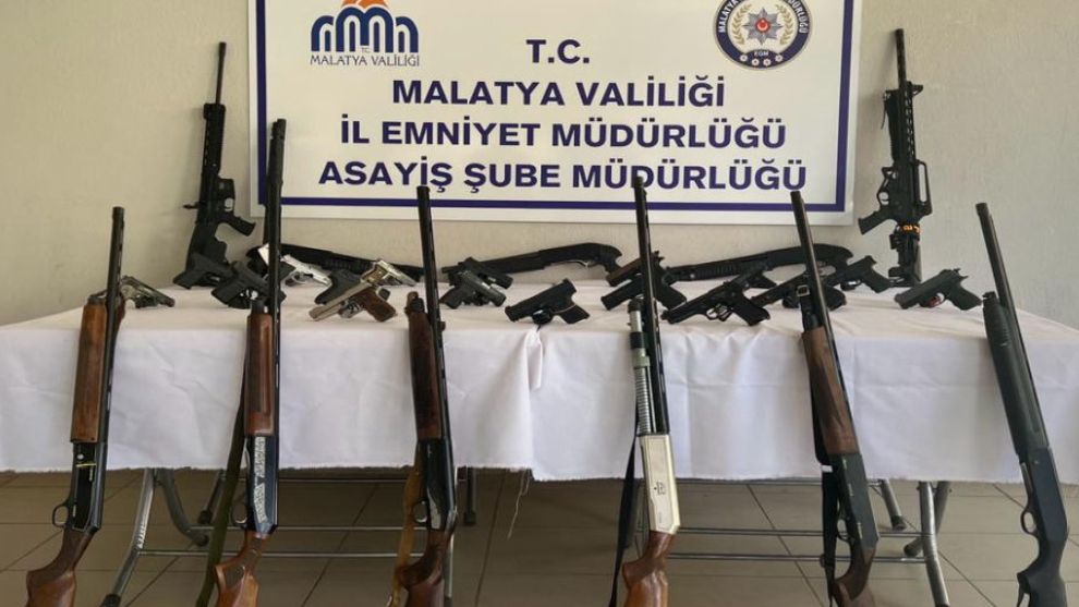 Malatya'daki son 6 silahlı olayın şüphelileri yakalandı