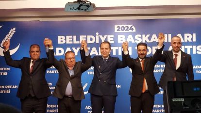 Yeniden Refah Partisi'nin büyükşehir ve 3 ilçede adayları kesinleşti