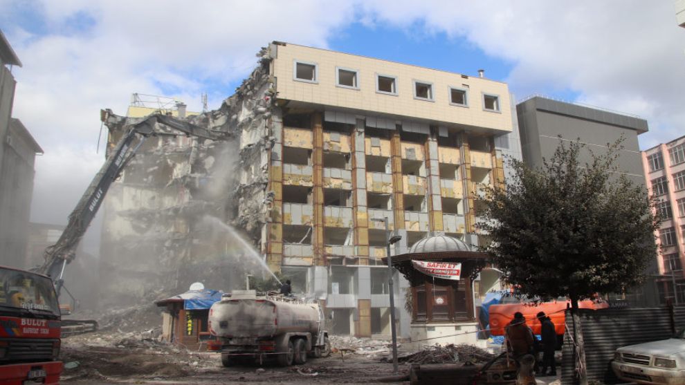 Malatya'da yıkılan bina oranı yüzde 65'e yükseldi