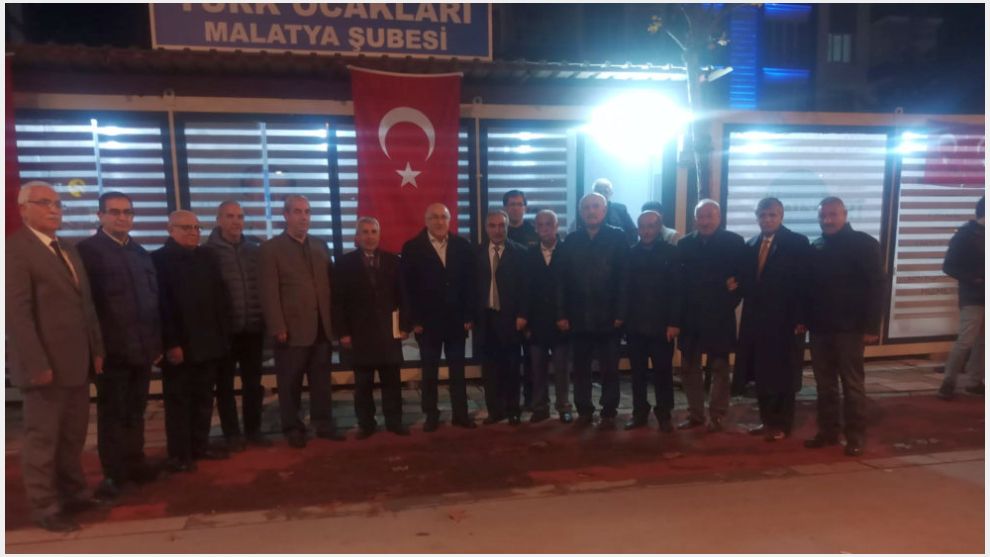 Genel Başkan Öz'den Türk Ocakları Malatya Şubesine ziyaret