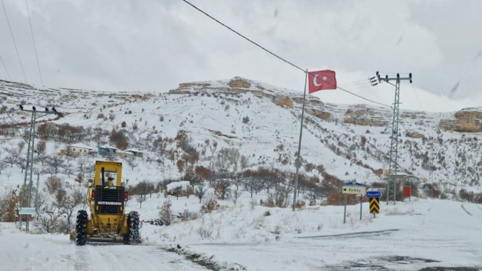 Malatya'da 129 köy yolu kapalı
