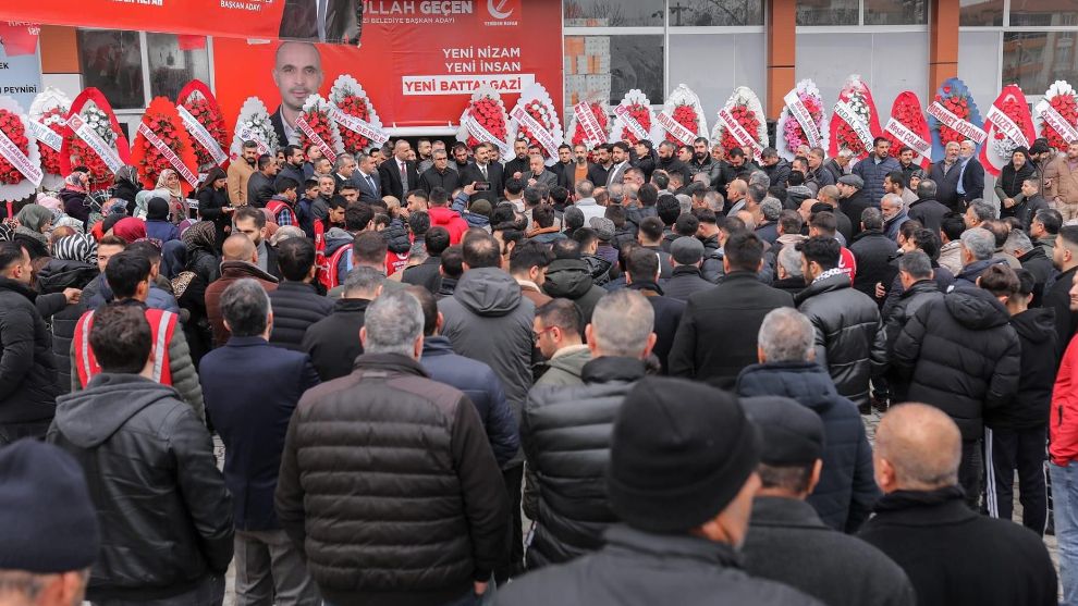 YRP Battalgazi Adayı Ayetullah Geçen'in seçim bürosu açıldı