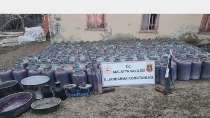 Malatya'da 13 ton kaçak el yapımı şarap ele geçirildi