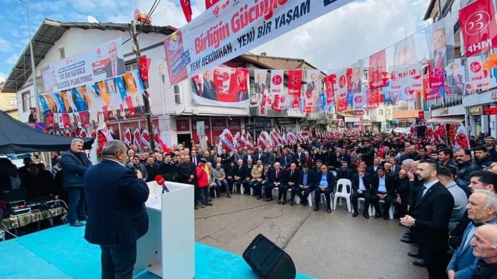 Cumhur İttifakı Hekimhan'da Coştu, Hedefi Büyüttü