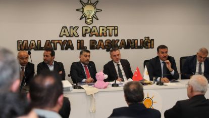 AK Parti Teşkilat Başkanı Malatya'da