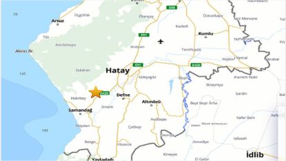 Hatay'da Deprem