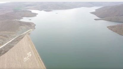 Malatya'da Barajın Kapağı Açıldı..