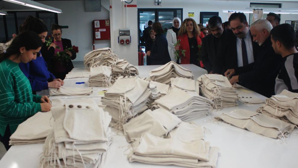 CHP'den Tekstilcilere Ziyaret