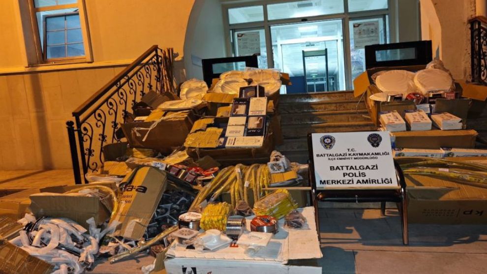 Malatya'da depoyu boşaltan 3 hırsız tutuklandı