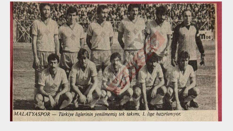 41 Yıl Önceki Manşet: "Ne Fenerbahçe, ne Beşiktaş, ne Galatasaray, en büyük Malatyaspor"