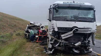 Malatya'da Oto Kurtarıcı ile Tır Çarpıştı, 1 Ölü