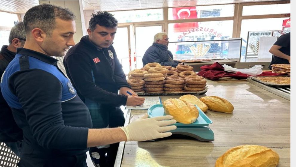 Arapgir'de Fırınlara Denetim