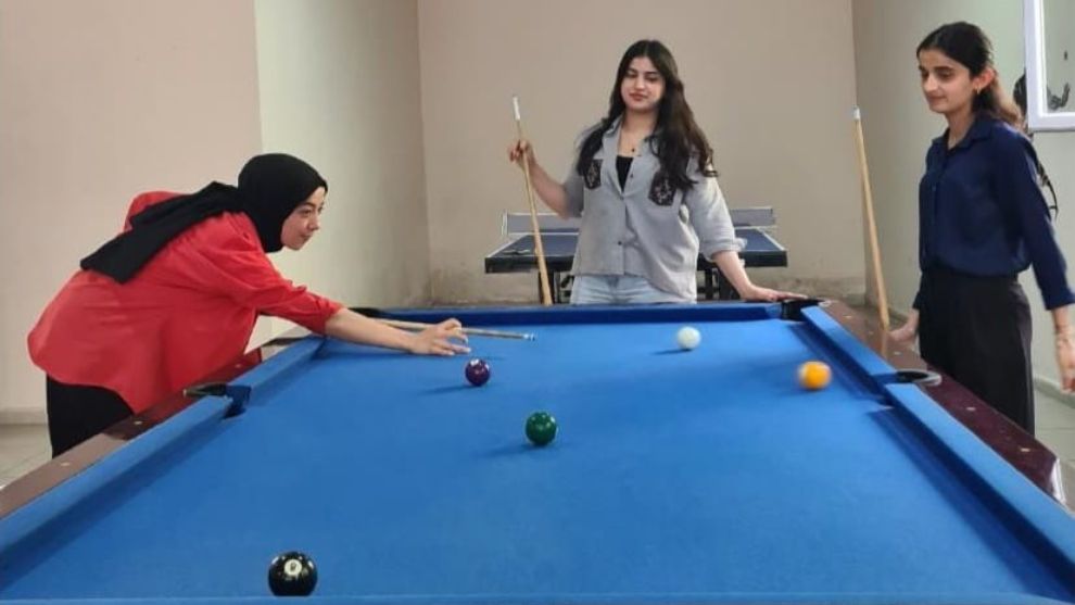 Kubbedağı'nın Arkasında Değişim.. Pütürge'de  İlk Defa Kadınlar İçin Bilardo Turnuvası Düzenlendi