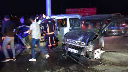 Malatya Havaalanı yolundaki kazada ölü ve yaralılar var