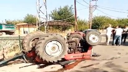 Malatya'da traktör kazaları.. 1 ölü, 2 yaralı