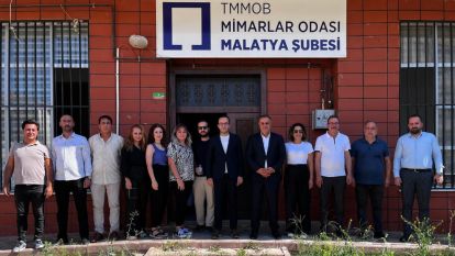 MHP'den Mimarlar Odasına "Şehrin İnşası" Ziyareti