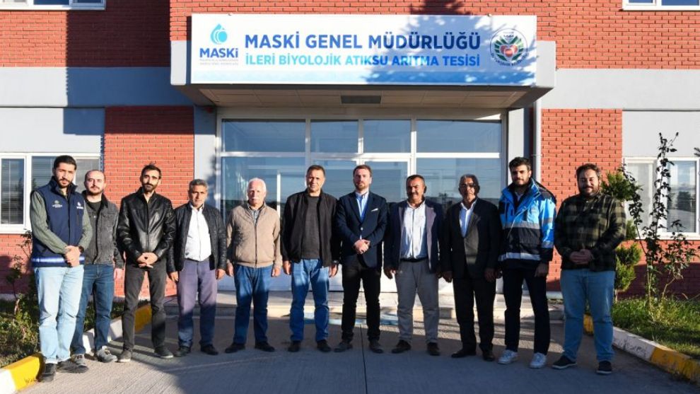 Arıtma Tesisini Gezen Muhtarlar Mutlu Ayrıldı