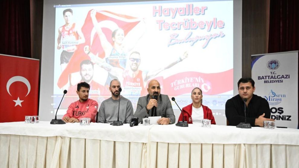 Battalgazi'de Hayaller Gerçekleşiyor: Sporcular Gençlerle Buluştu