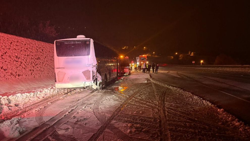 Malatya'da Yolcu Otobüsü Kazası: Yaralılar Var