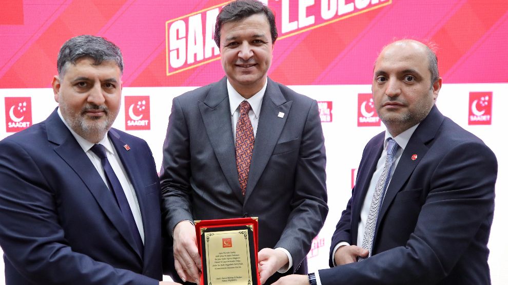 Saadet Partisi'nde İl Başkanı Av. Hamza Paşahan Oldu